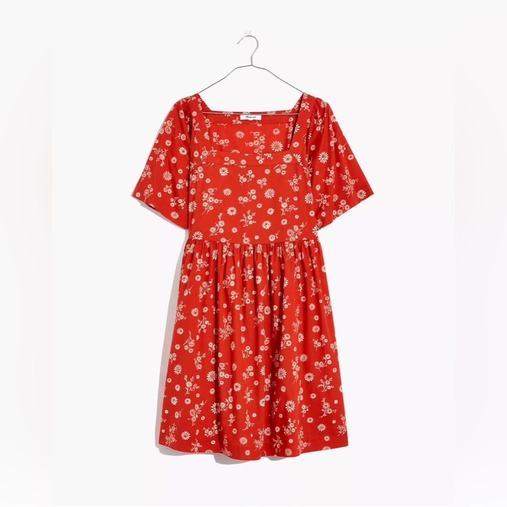 Allie Mini Dress in Cottage Floral